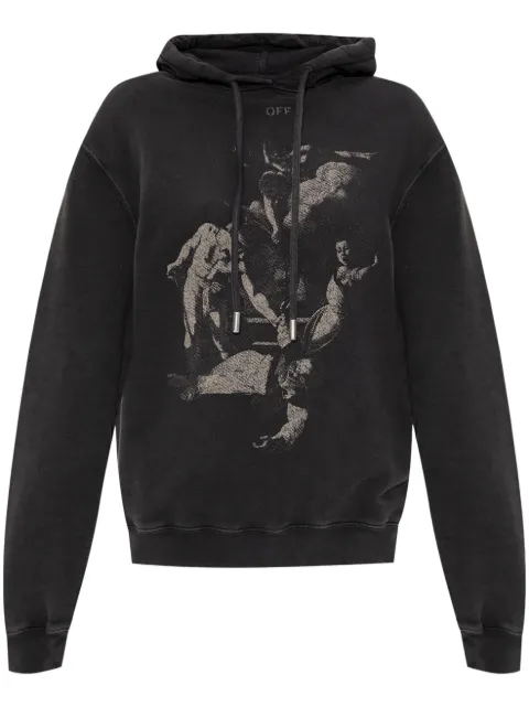 Off-White graphic print hoodie 
