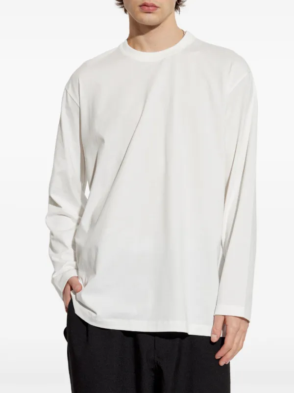 Tシャツ・カットソー Y-3 Logo print T-shirt Y-3 Logo-print cotton-jersey T-shirt | THE OUTNET