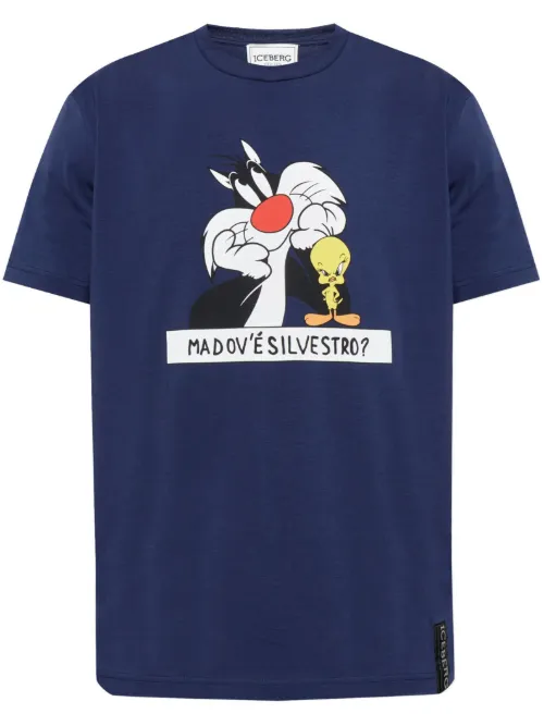T-shirt à imprimé Looney Tunes - Iceberg - Modalova