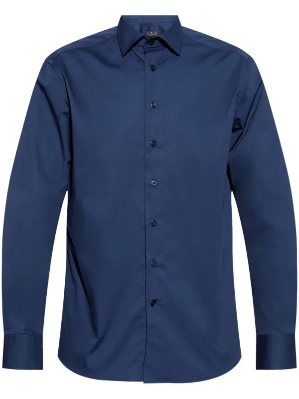 Etro Long Sleeve Shirt in Blue