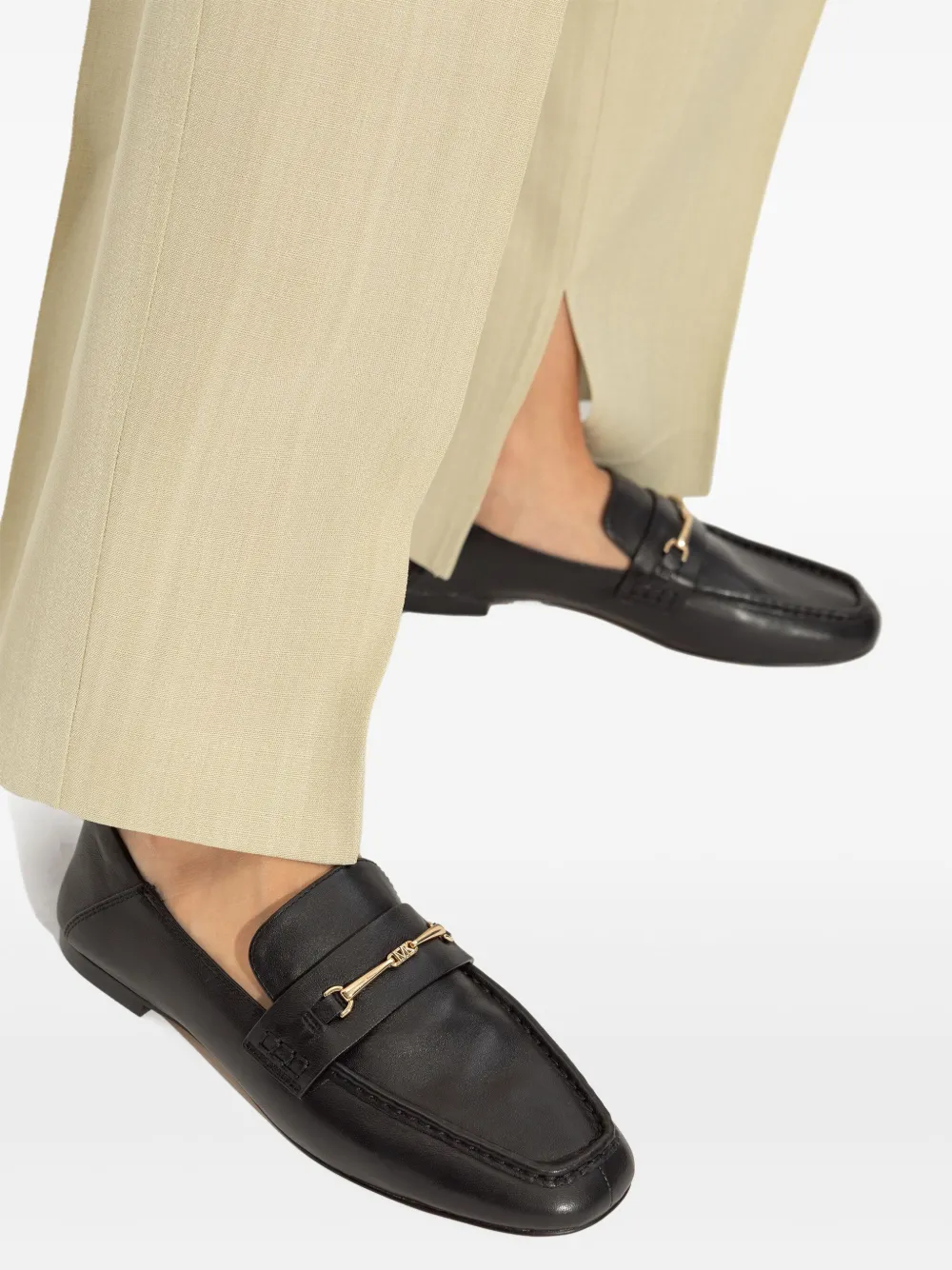 Michael Michael Kors Lena Loafers | Black | FARFETCH JO