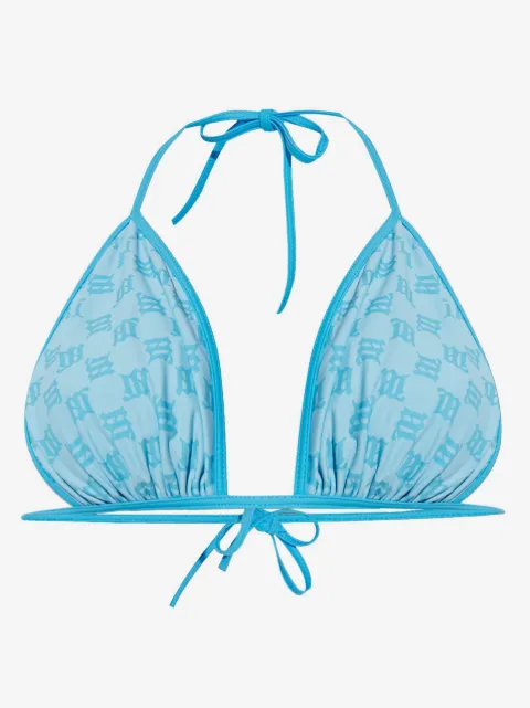 MISBHV monogram bikini top 