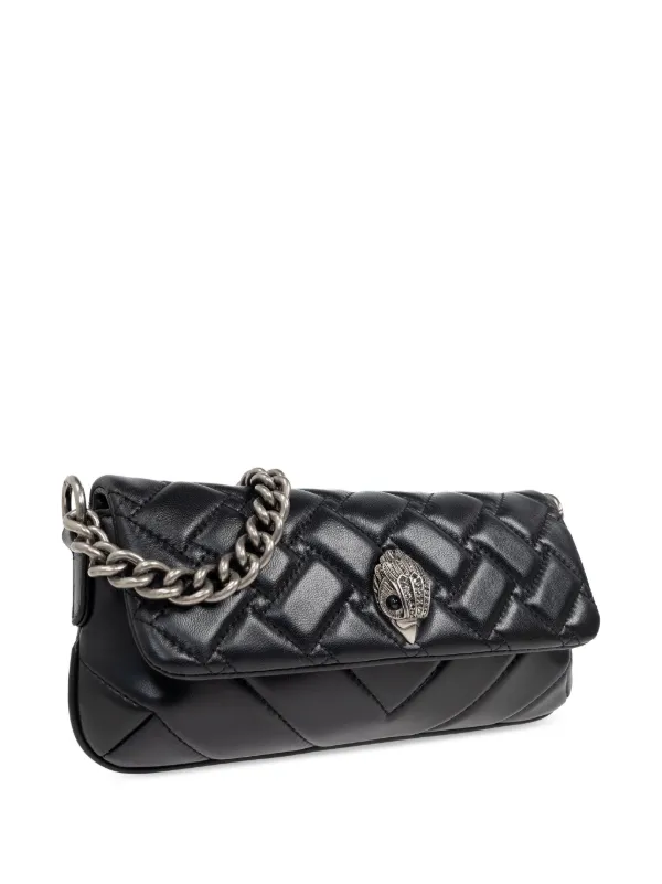 Kurt Geiger London Long Kensington Shoulder Bag | Black