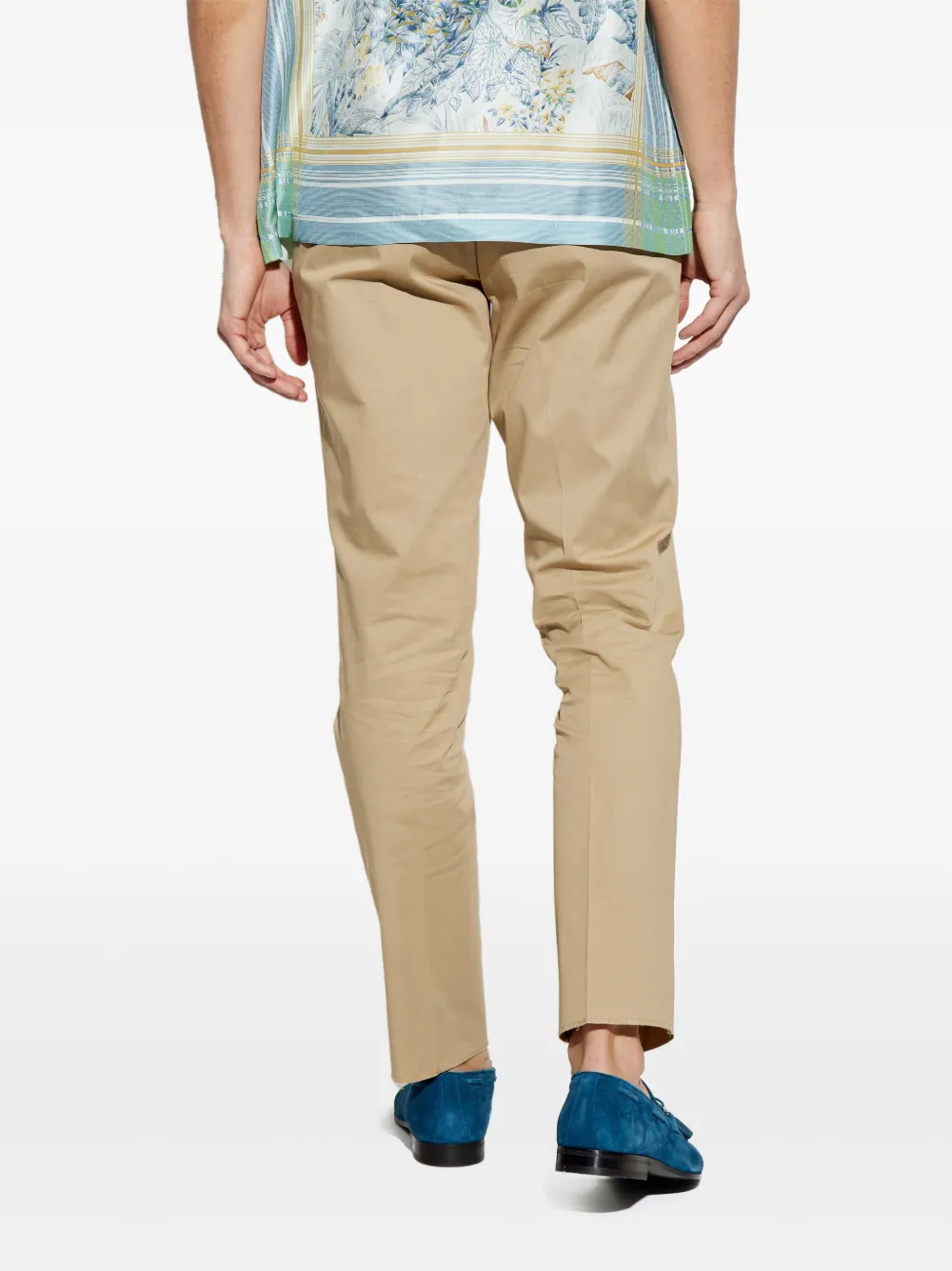 ETRO Katoenen broek Beige