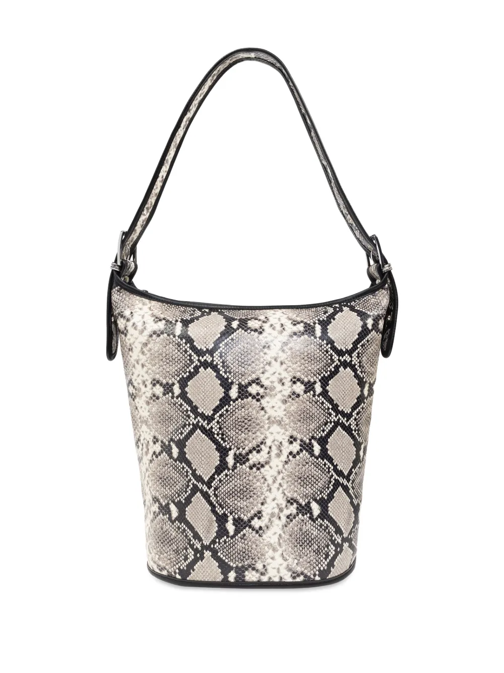 python-print shoulder bag