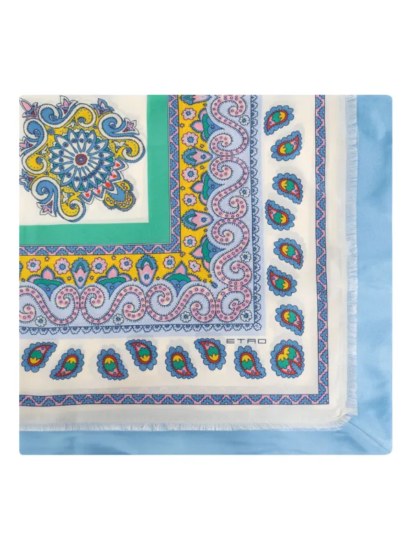 40784 ETRO スカーフ Fiori e Colori 90cm×90cm 40784 ETRO スカーフ Fiori e Colori 90cm×90cm - メルカリ