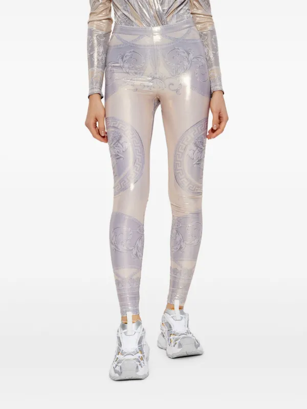 人気【VERSACE】'La Coupe Des Dieux' レギンス Versace La Coupe Des Dieux レギンス | ブラック | FARFETCH JP