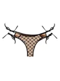 MISBHV monogram bikini bottoms - Neutrals