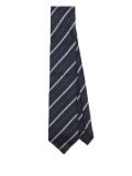 Zegna striped tie - Blue