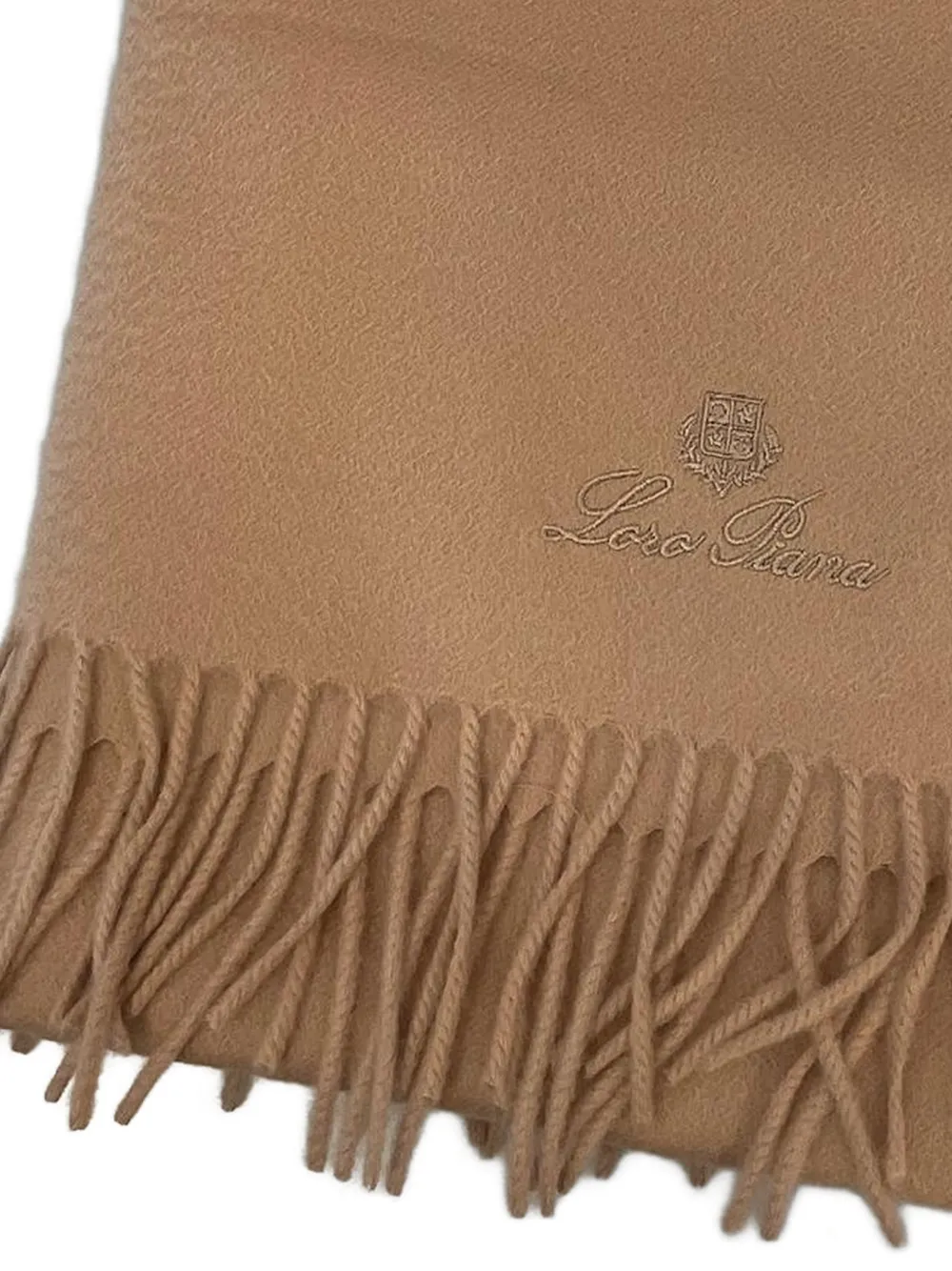 Logo-Embroidered Scarf
