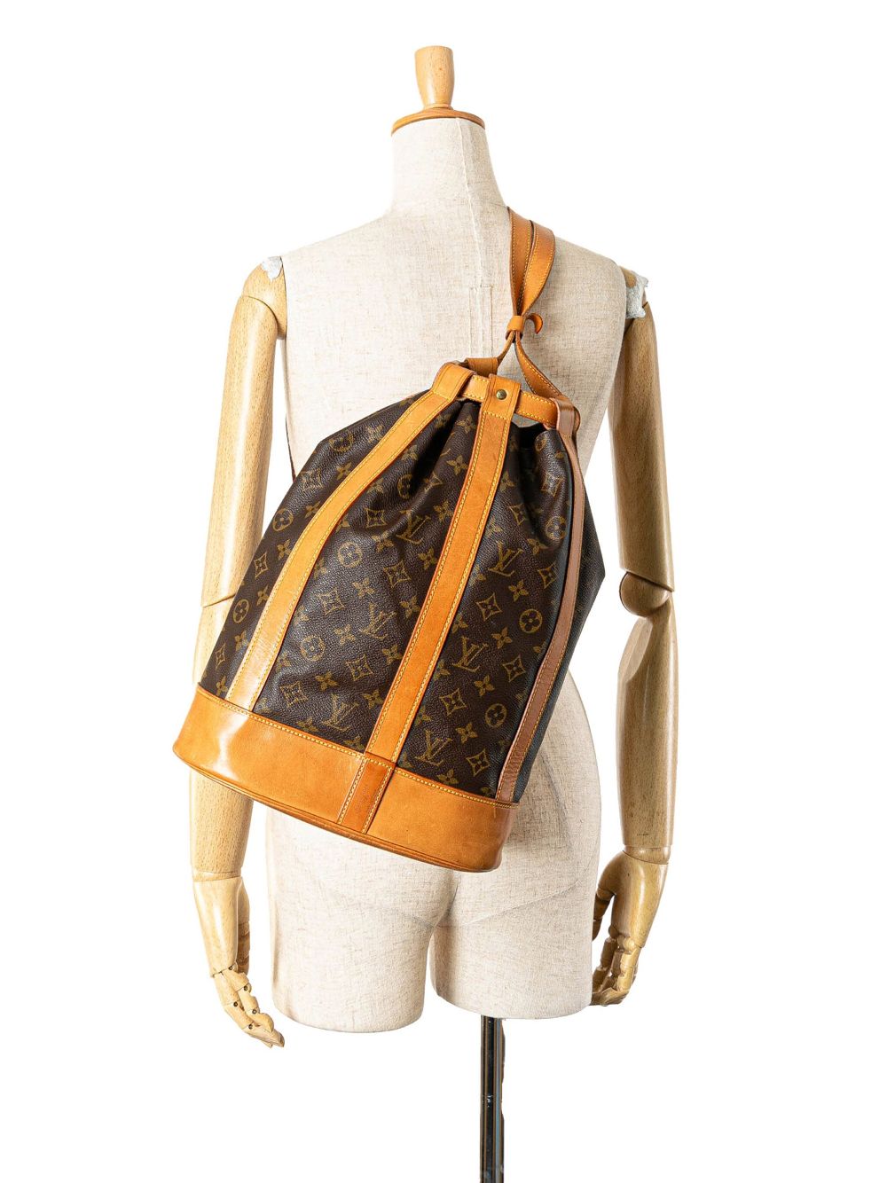 Louis Vuitton Pre-Owned 1996 Monogram Randonnee PM bucket bag - Bruin