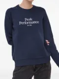 Peak Performance logo-embroidered sweatshirt - Blue