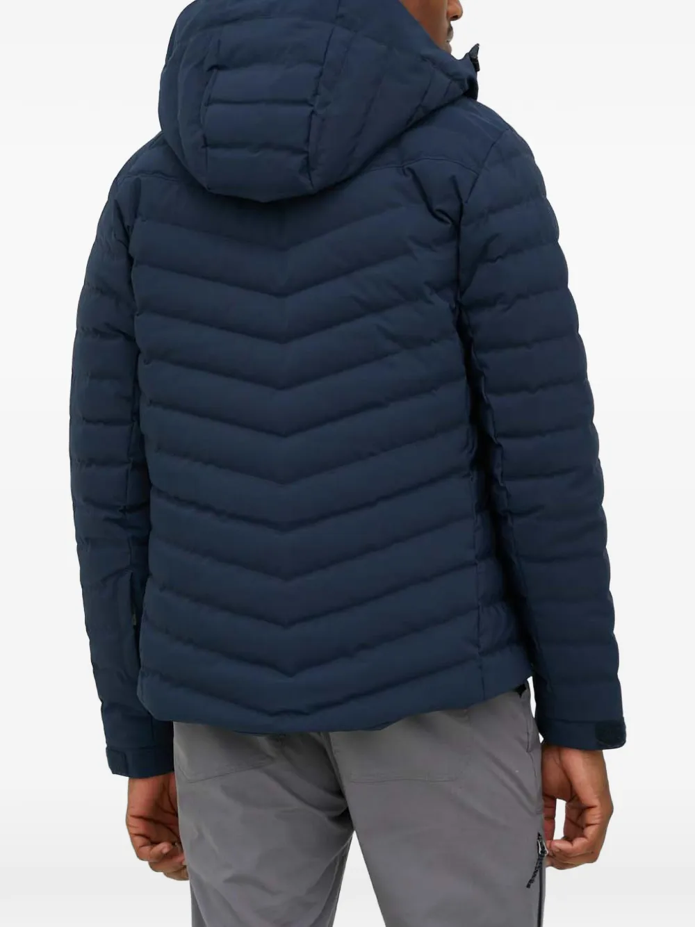 Peak Performance Hooded Padded Jacket - Blue 