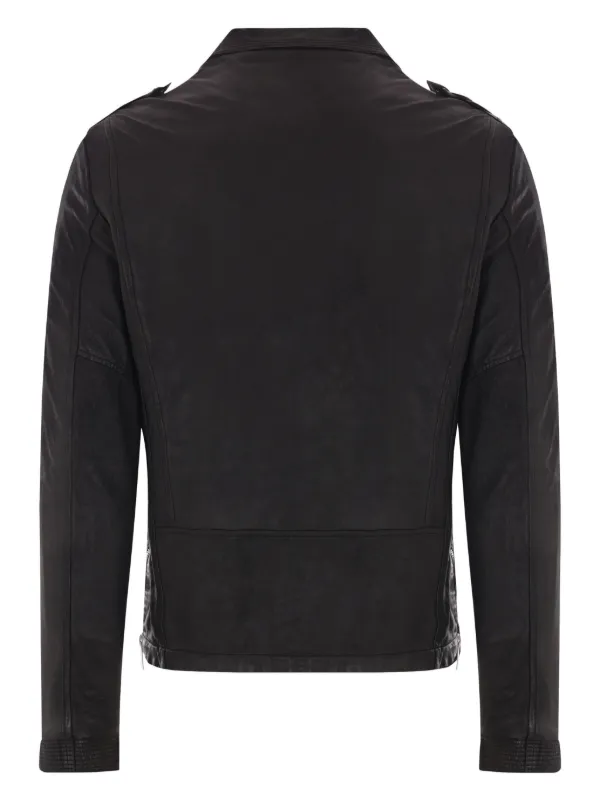 Giorgio Brato レザージャケット | ブラック | FARFETCH JP