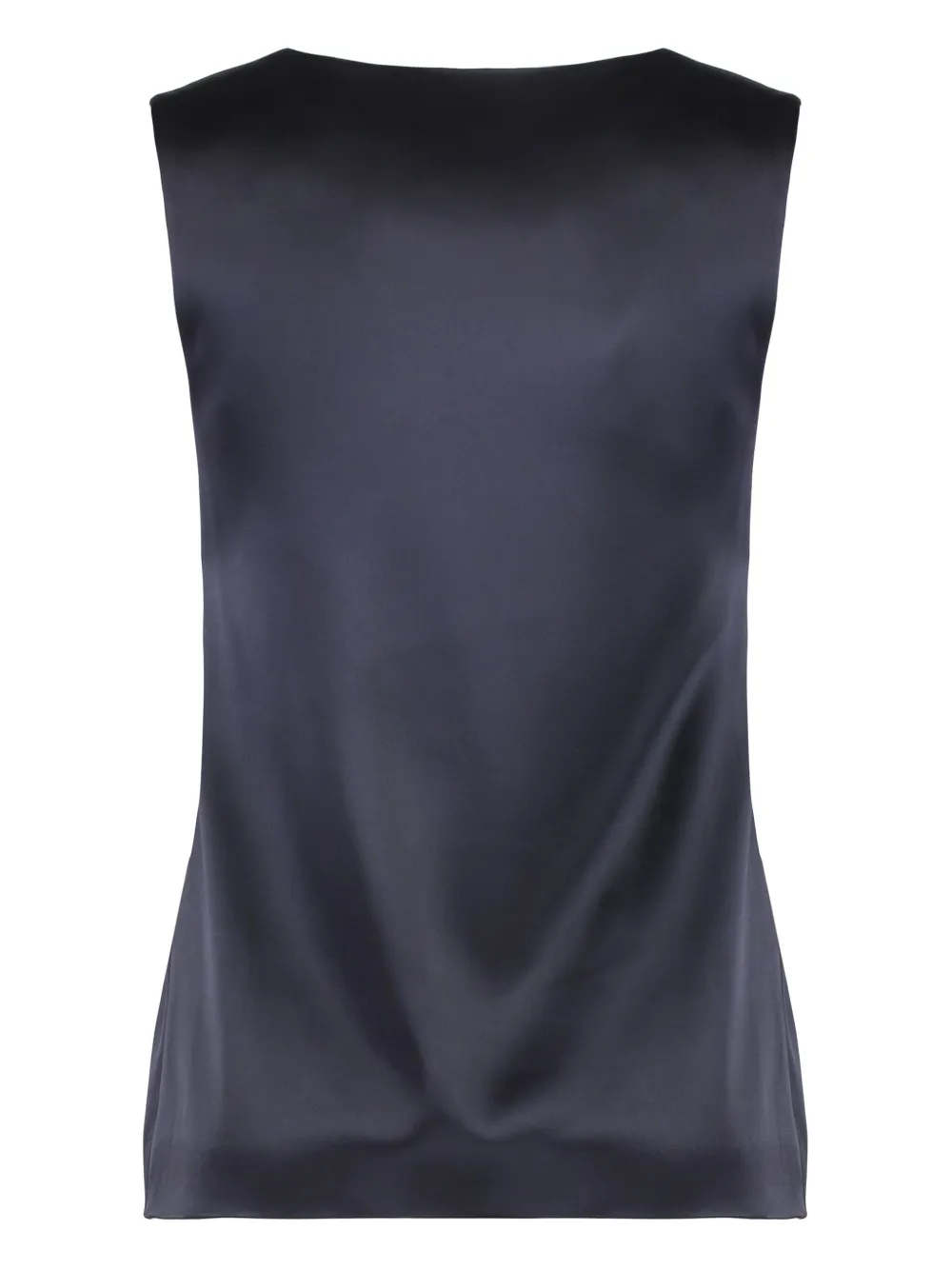 Alberta Ferretti Satijnen blouse - Blauw