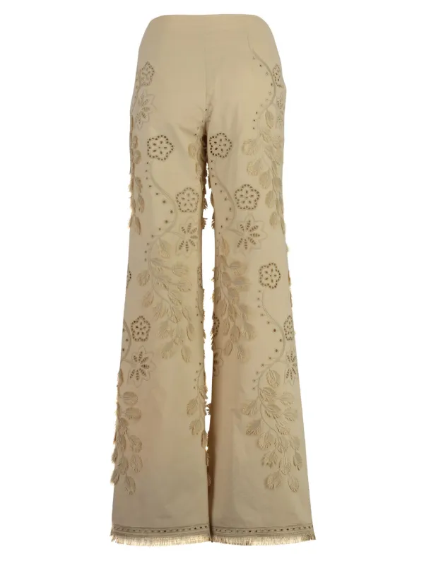 【関税込み】A FERRETTI Embroidered cotton pants 27915030_57565381_600.jpg