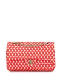 CHANEL Pre-Owned 2008-2009 Jumbo Tweed Double Flap shoulder bag - Red