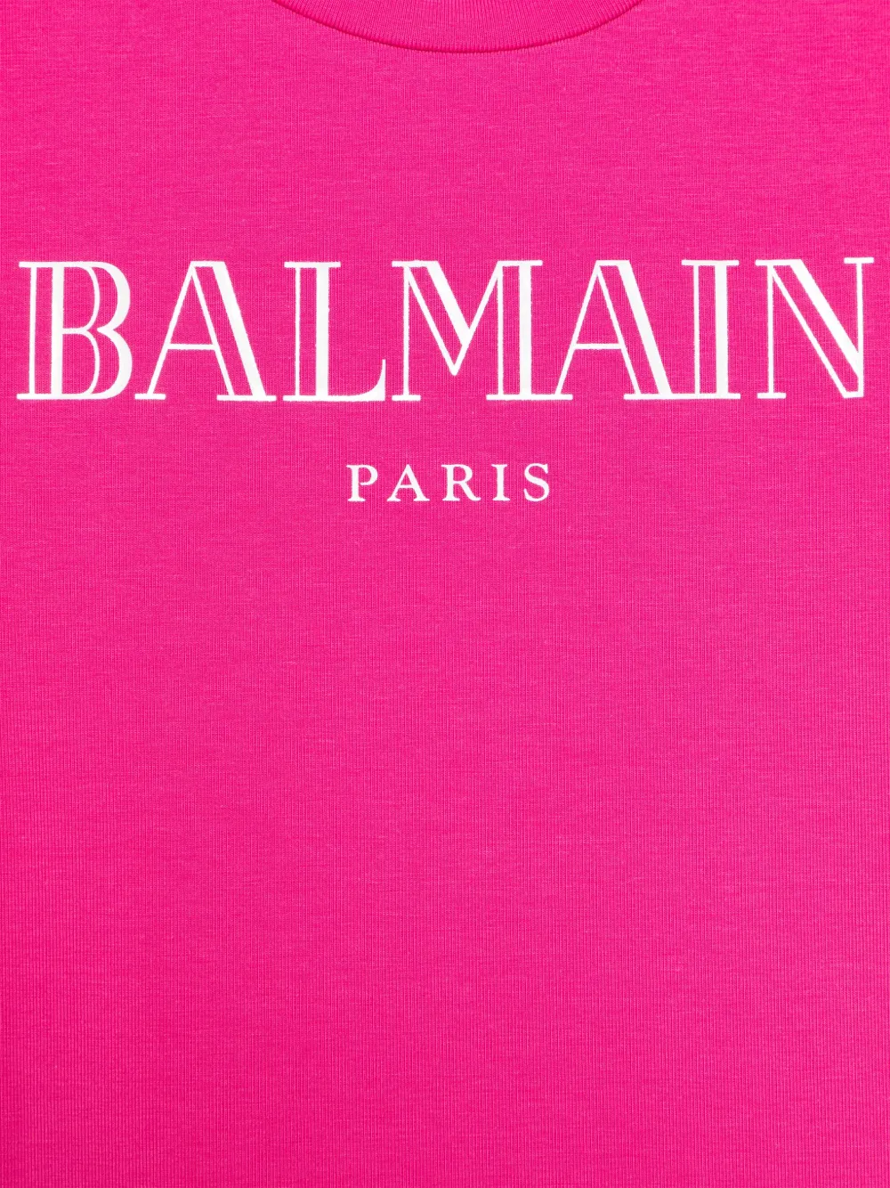 BALMAIN LOGO-PRINT T-SHIRT