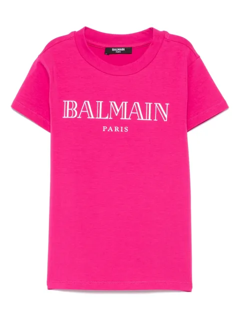 Balmain Kids logo-print T-shirt