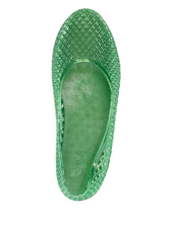 Ancient Greek Sandals Iro Ballet Flats Green FARFETCH GE