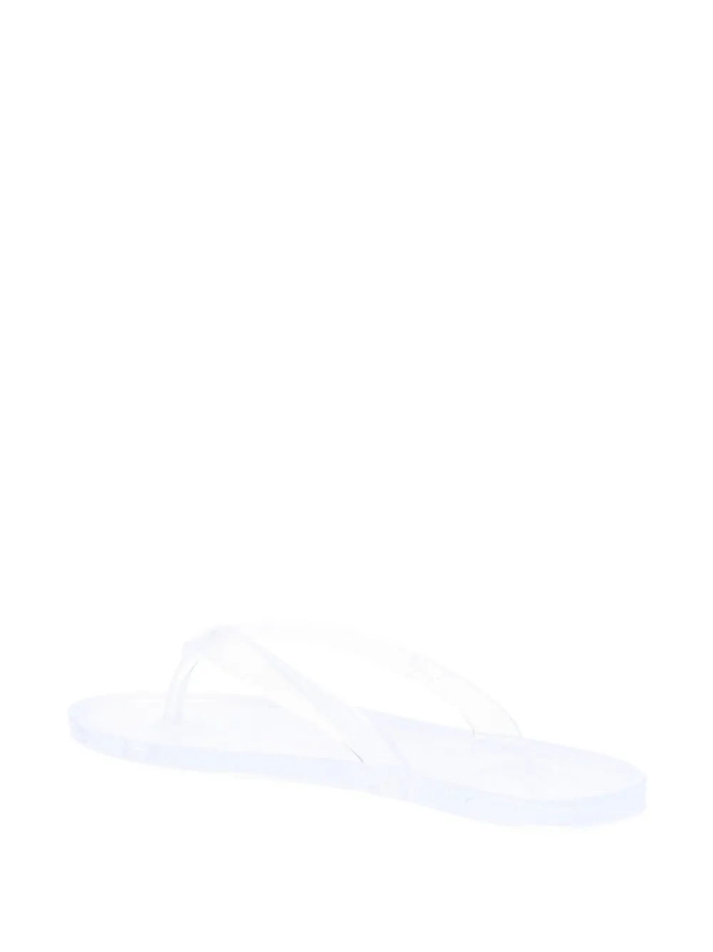 Ancient Greek Sandals transparent-design flip flops White