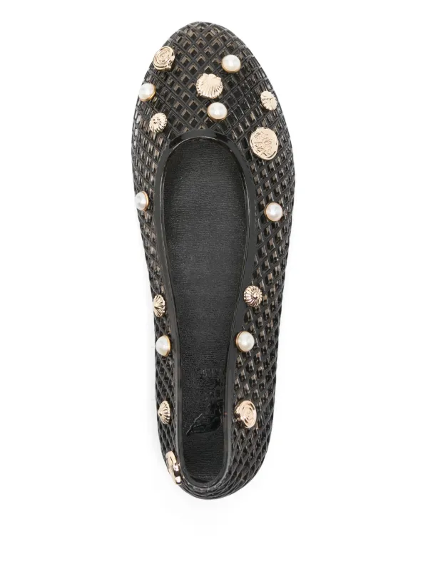 Ancient Greek Sandals Iro Ballet Flats Black FARFETCH PT