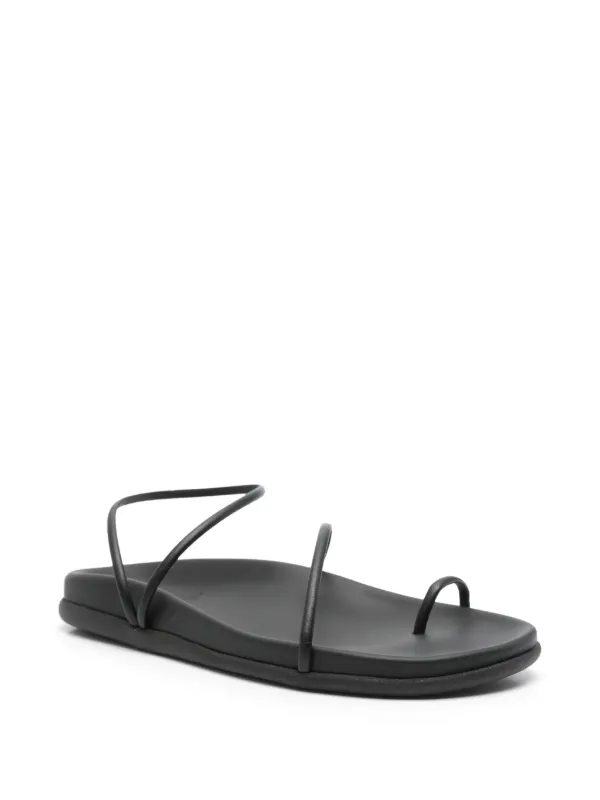 ★Ancient Greek Sandals★ ブラック Kansiz サンダル Kansiz – Ancient Greek Sandals