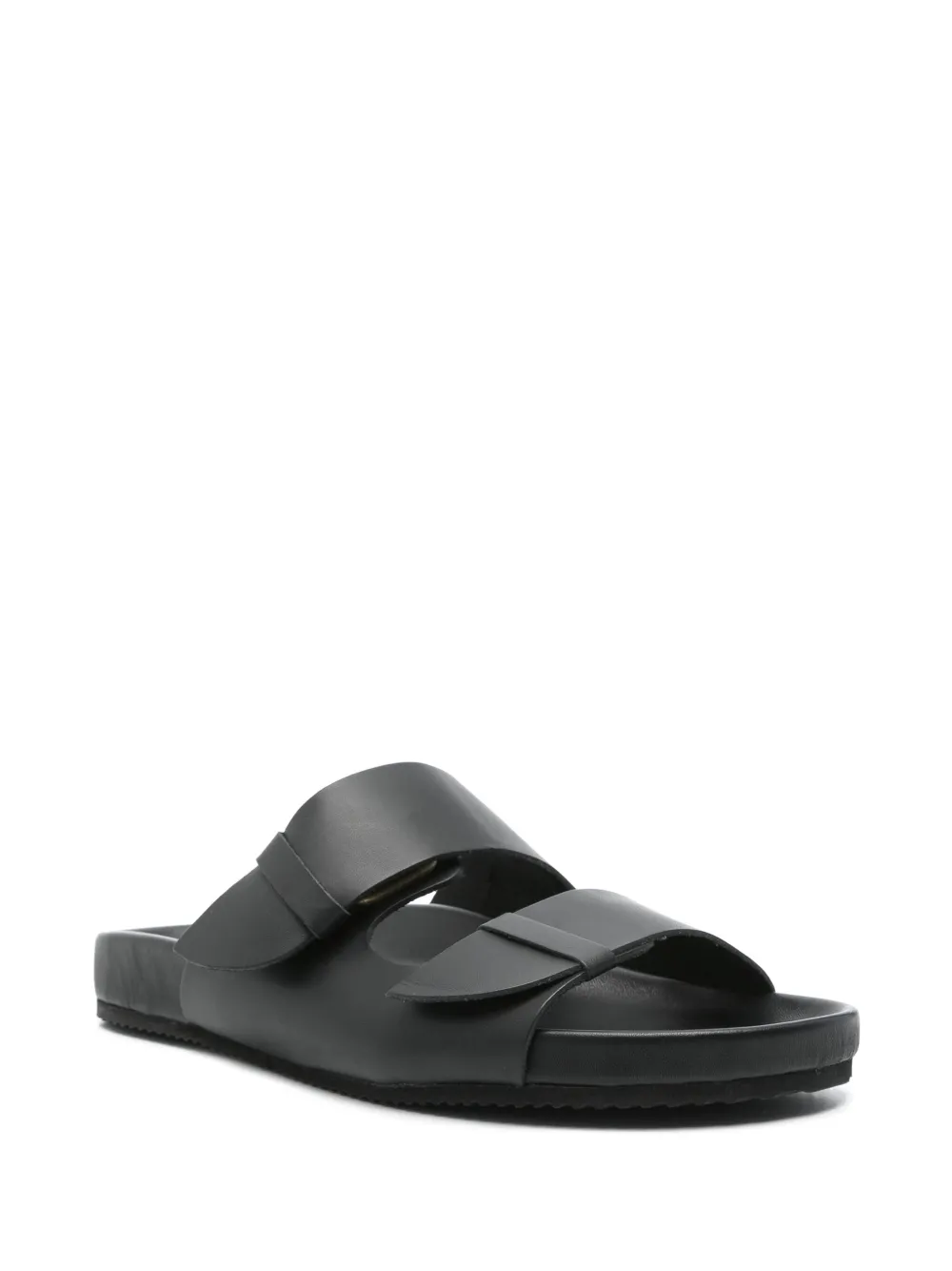 Ancient Greek Sandals Diogenis slides Black