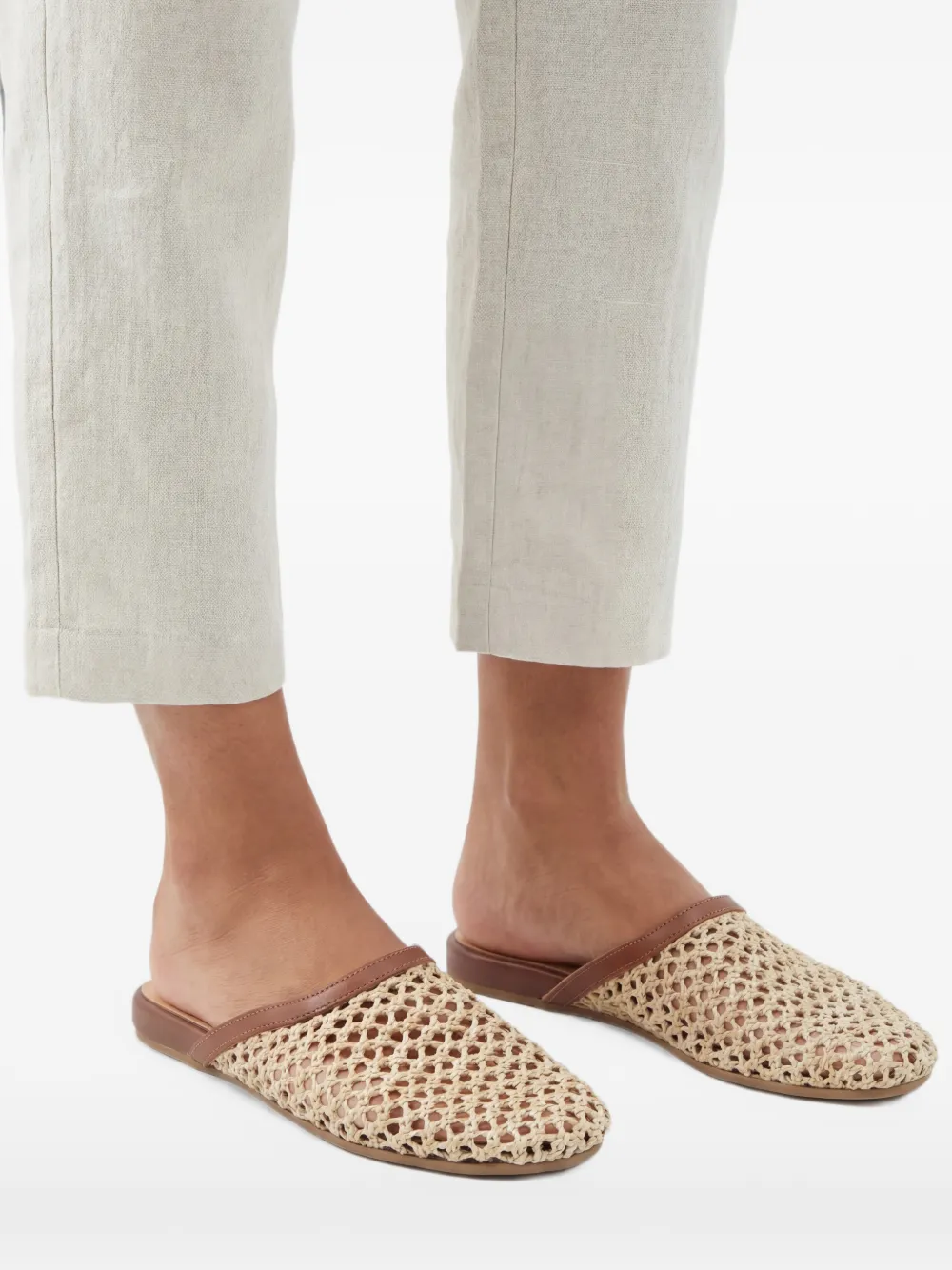 Ancient Greek Sandals The Slipper slippers Beige