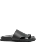 Ancient Greek Sandals Xenofon slides - Black