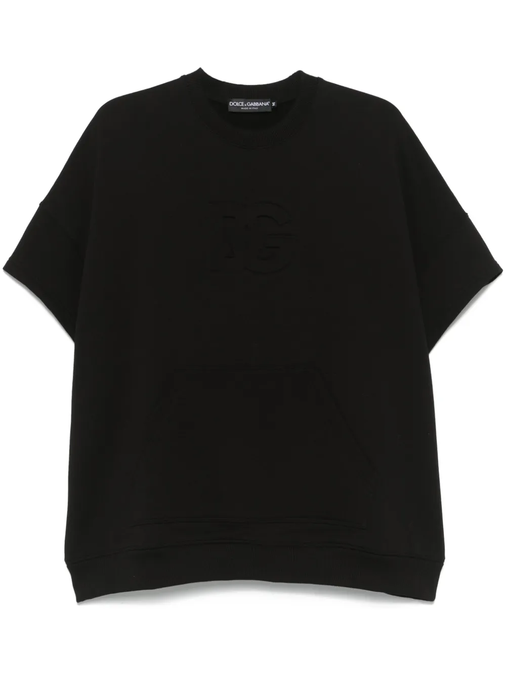 Dolce & Gabbana Sweater met logo-reliëf Zwart