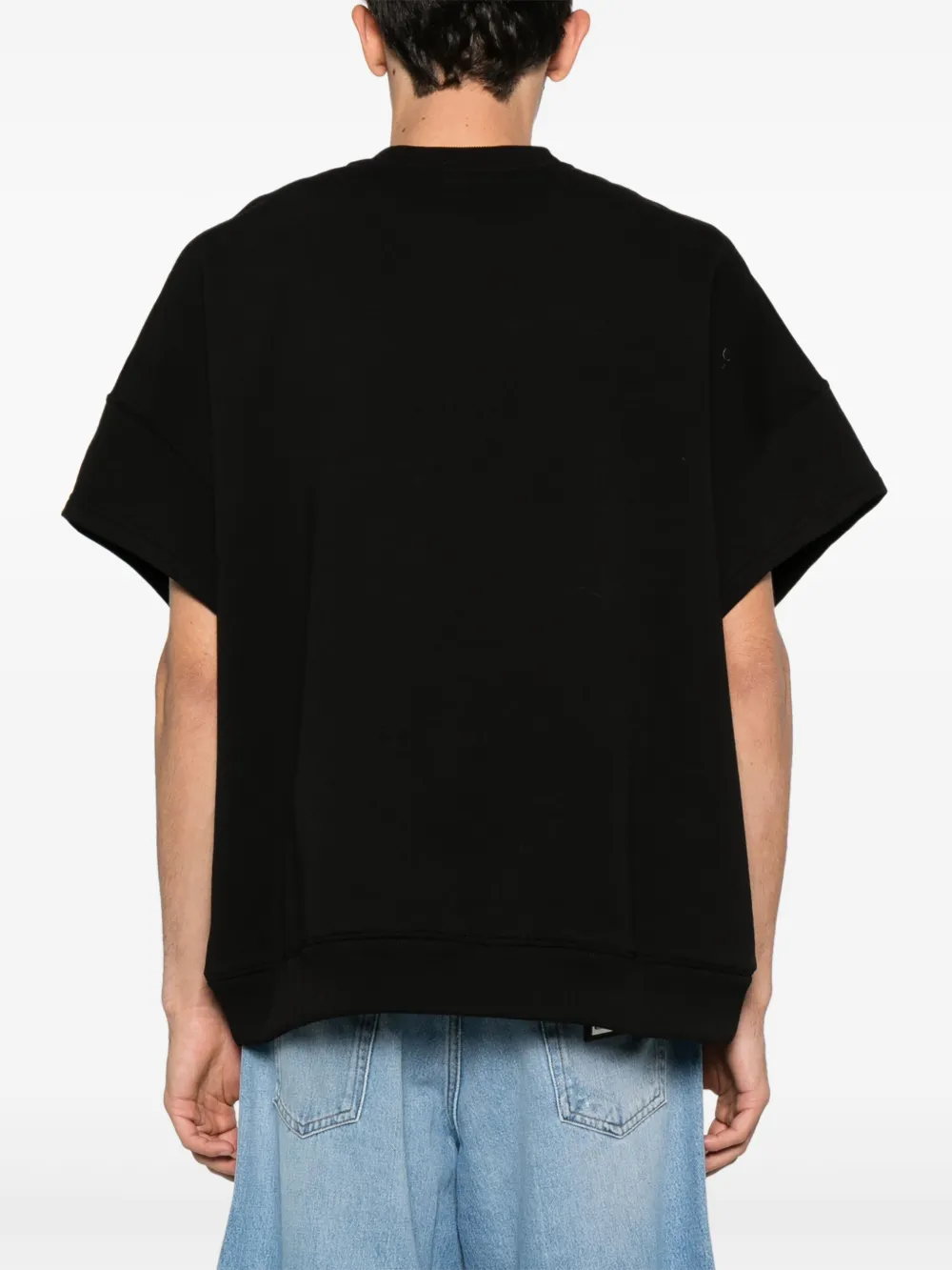 Dolce & Gabbana Sweater met logo-reliëf Zwart