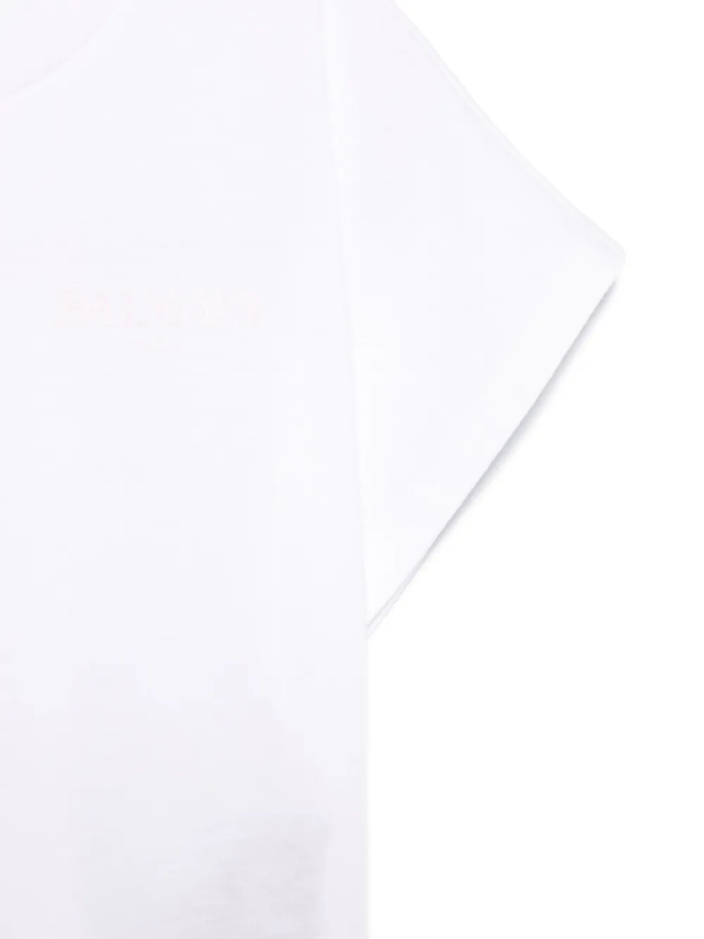Balmain Kids T-shirt met logoprint Wit