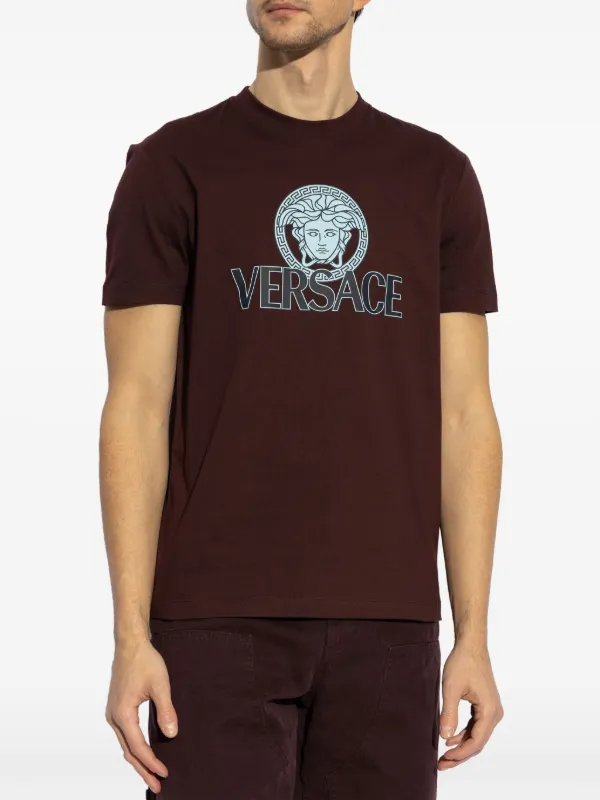 Versace メドゥーサ Tシャツ | レッド | FARFETCH JP