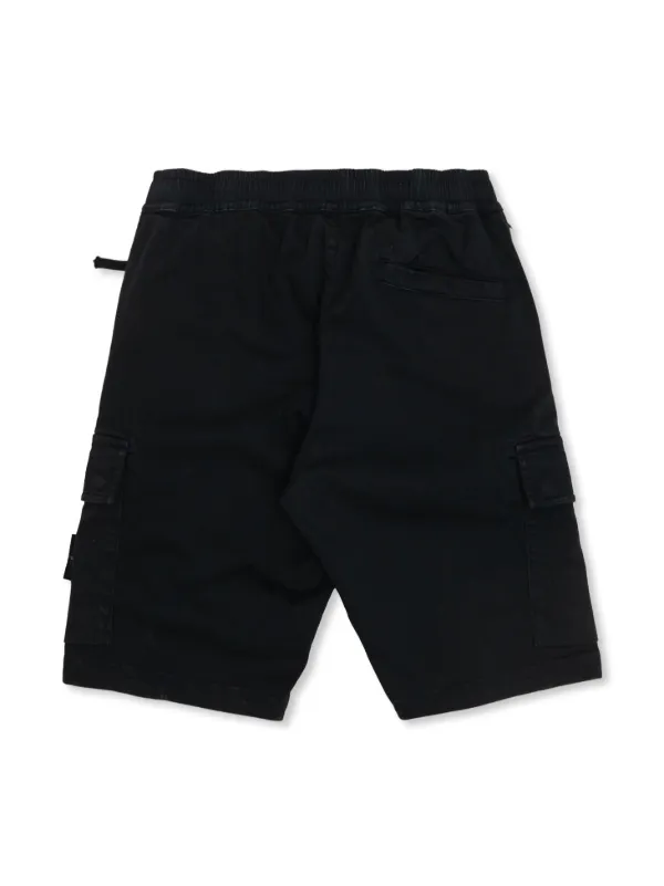 Stone Island Junior カーゴショーツ | ブラック | FARFETCH JP