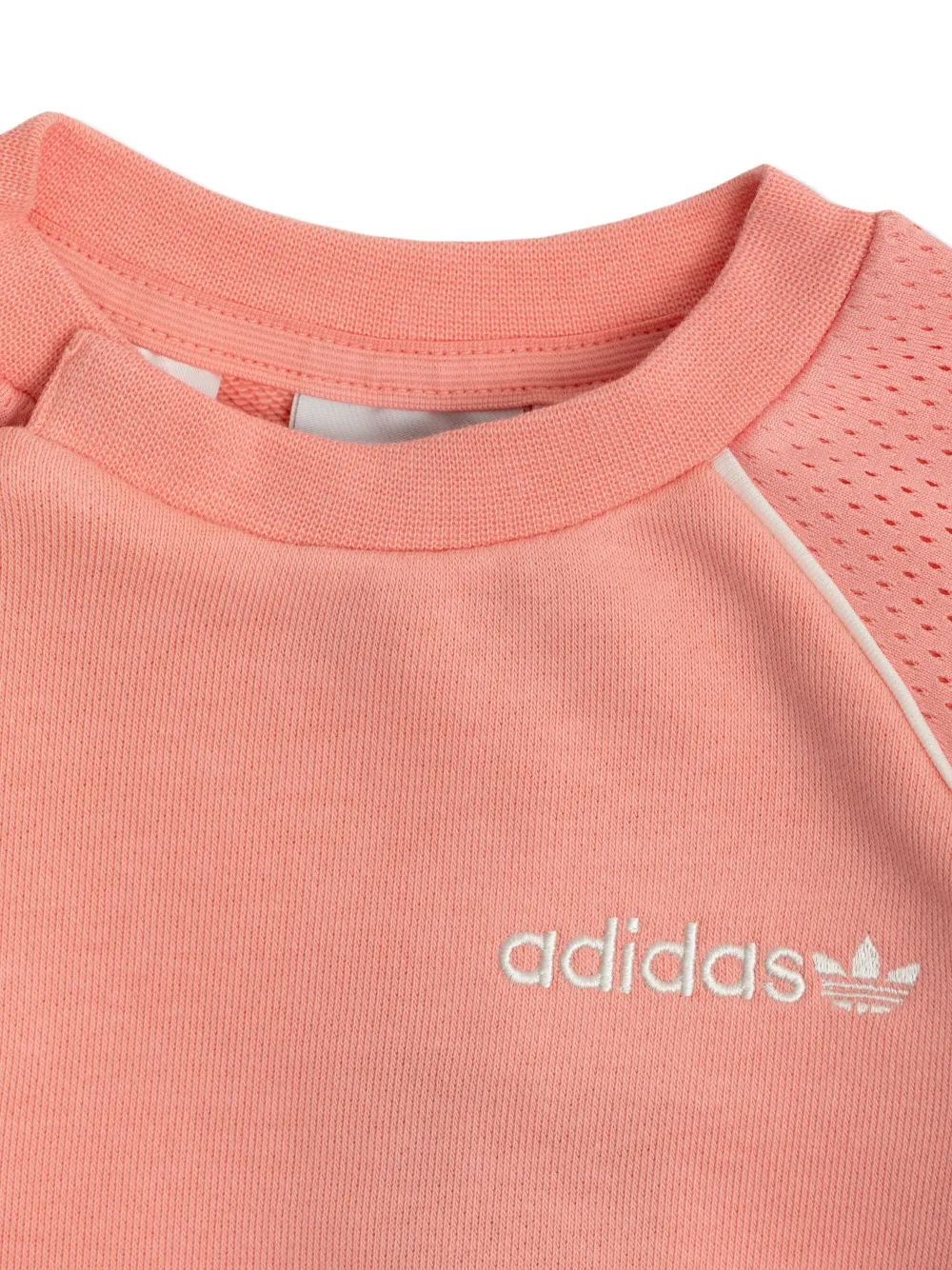 adidas Kids Trainingspak met geborduurd logo Roze