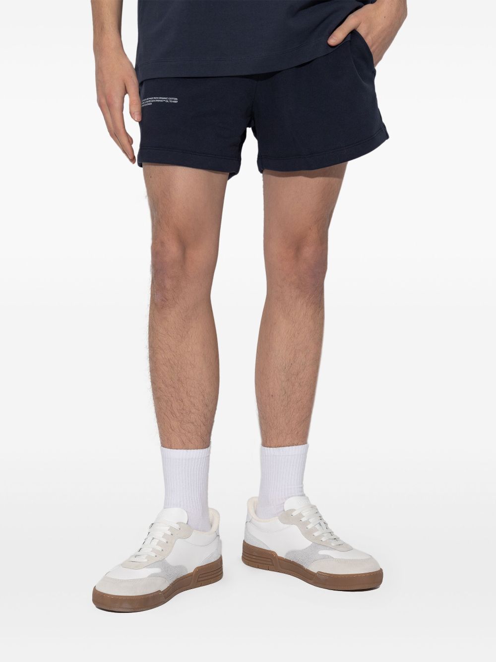 Pangaia Shorts met biologisch katoen - Blauw