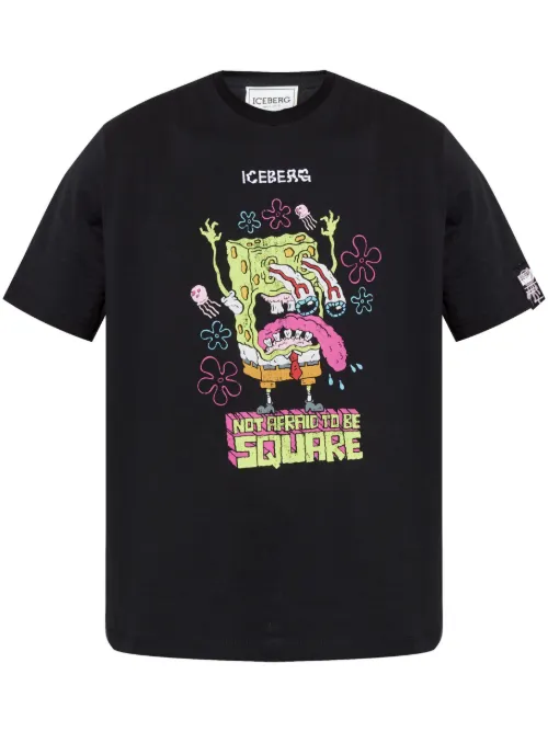 T-shirt à imprimé Sponge Bob - Iceberg - Modalova