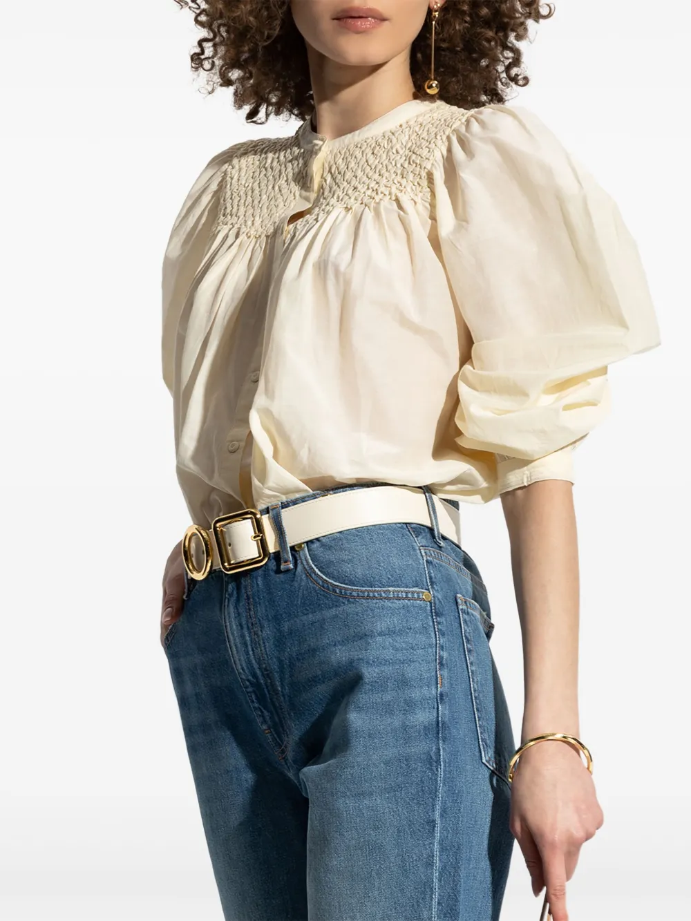 Ulla Johnson Soffia blouse Wit