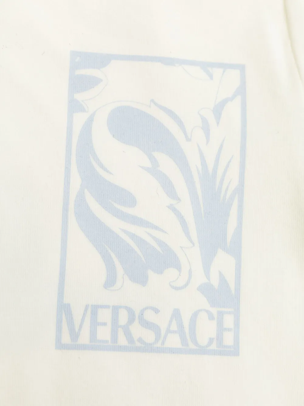 VERSACE COTTON T-SHIRT AND SHORTS SET