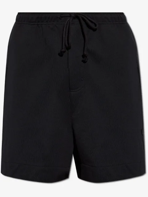 Y-3 french-terry cutline shorts