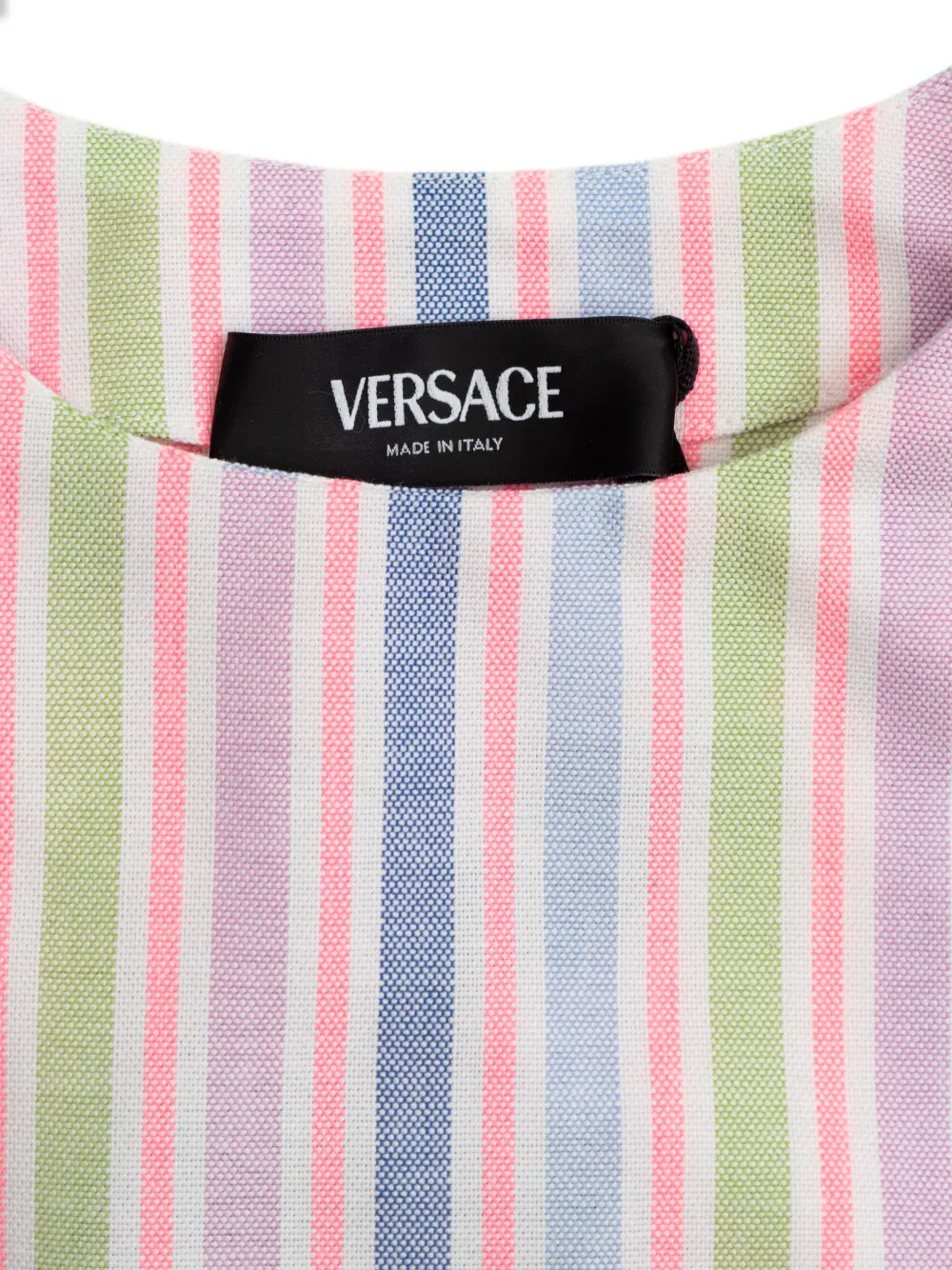 Versace Kids Gestreept shirt Roze