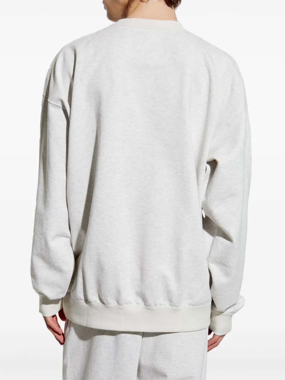 Y-3 Sweater met logoprint Grijs