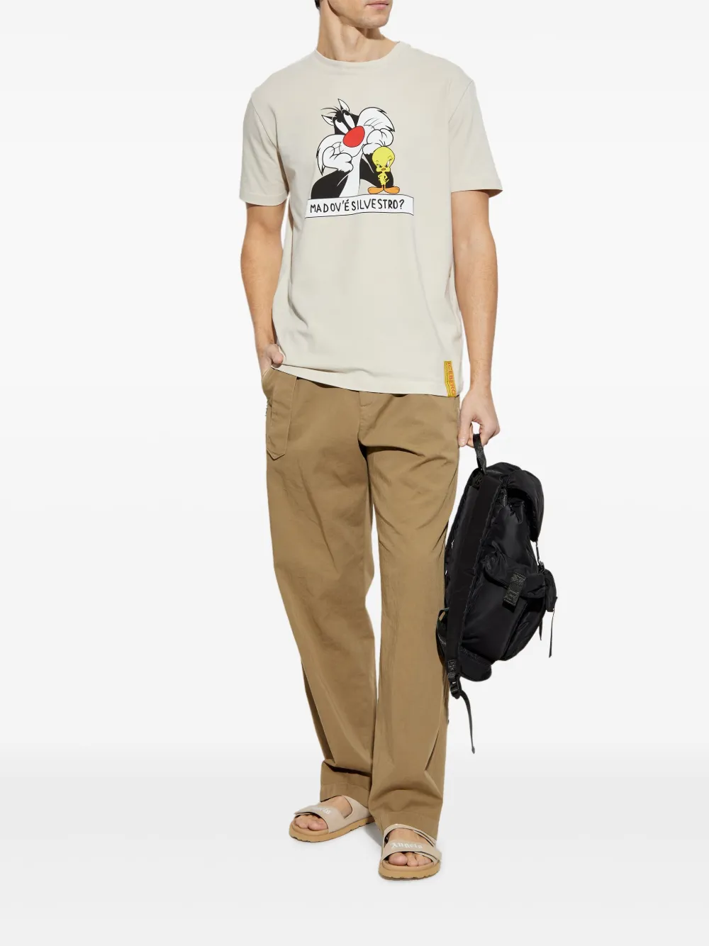 Iceberg Looney Tunes T-shirt met print - Beige