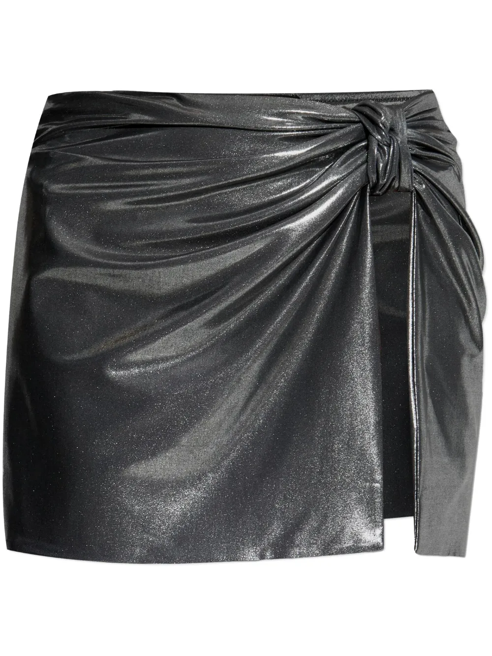 ruched-detailing mini skirt