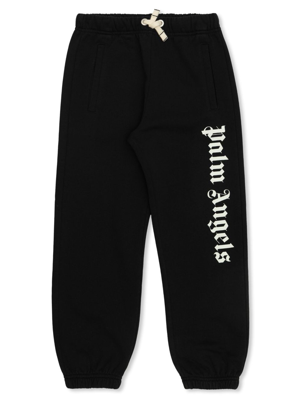 Palm Angels Kids logo-print track pants - Black