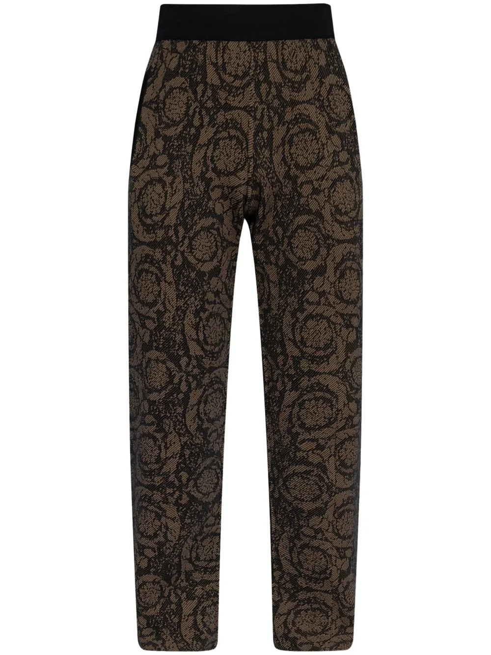 Versace Trainingsbroek met Barocco-print Bruin