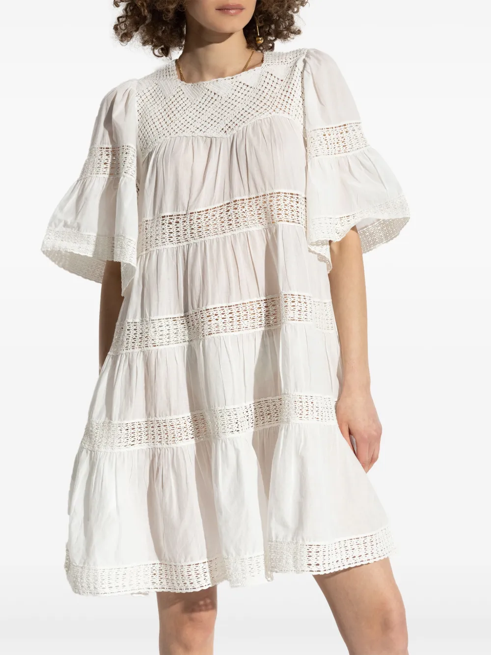 Ulla Johnson Senna jurk Wit