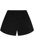 Alexander Wang printed logo shorts - Black