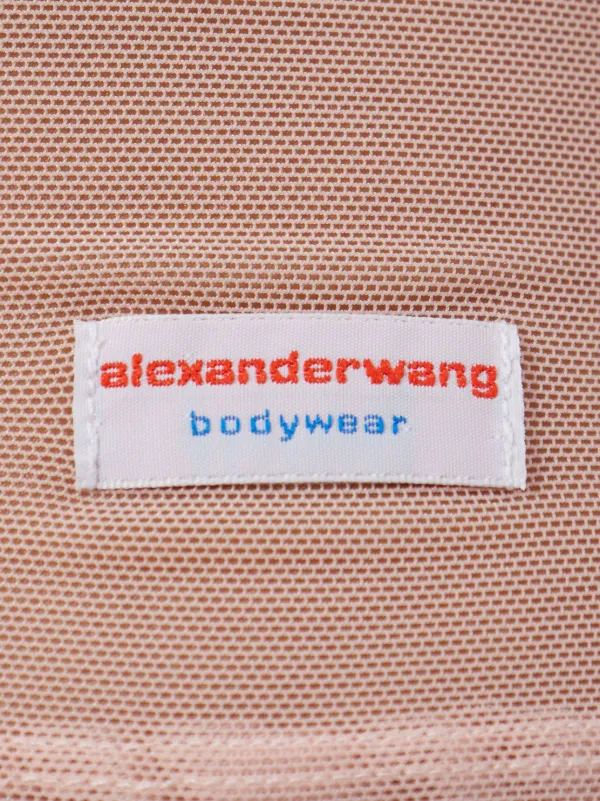 Alexander Wang クリア ランジェリーTシャツ | ピンク | FARFETCH JP